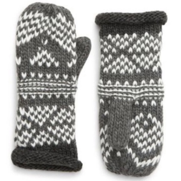 Zella fair isle winter mittens gloves - Picture 1 of 4